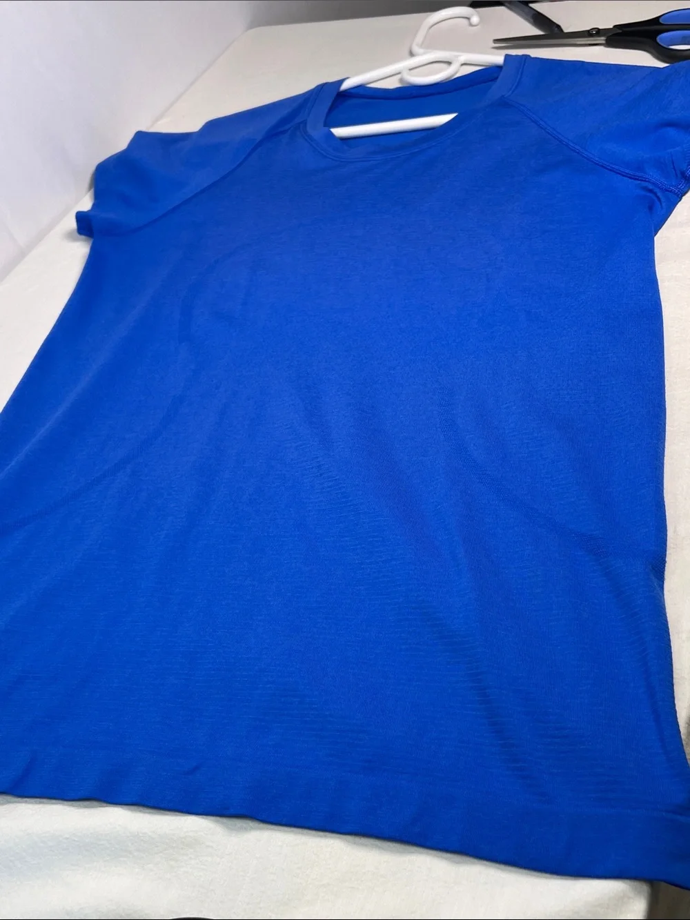 Lululemon Swiftly Tech Short Sleeve Shirt 2.0 Blazer Blue Size 10
